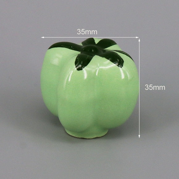 1x Green color series Ceramic Knobs  Dresser Drawer Cabinet Handle Pulls / CuteKitchen Cupboard Knob Furniture Hardware